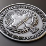 герб кыргызстана 3д модель